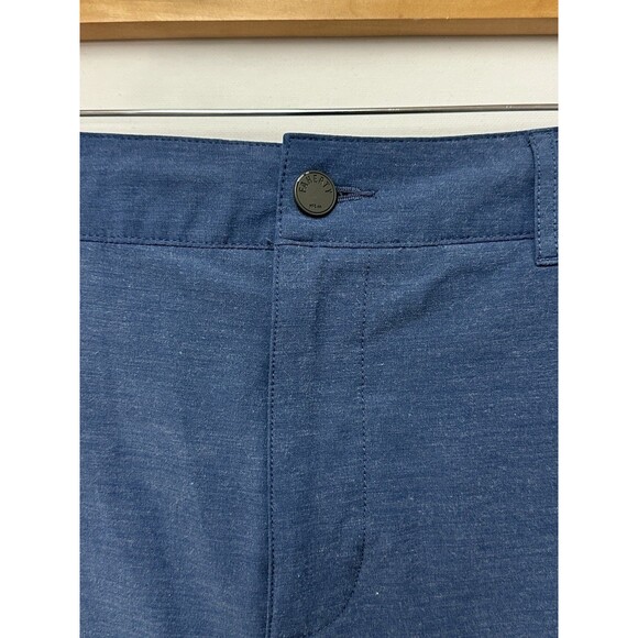 Faherty All Day Shorts Mens 32 Blue Casual Stretch Drawstring Pocket Summer - Picture 3 of 14
